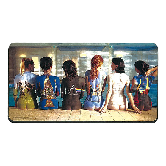 Liquid Blue PF Back Art Chunky Magnet