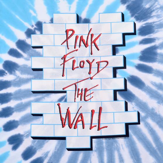 Liquid Blue Pink Floyd The Wall Tie-Dye T-Shirt