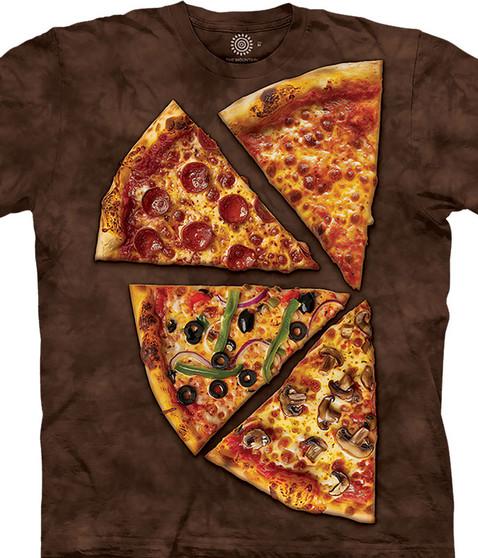 liquid blue Pizza Classic Cotton T-Shirt