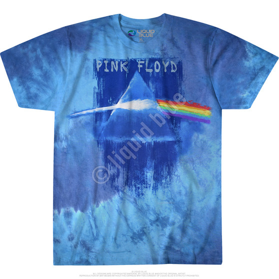 Liquid Blue Prism Paint Tie-Dye T-Shirt