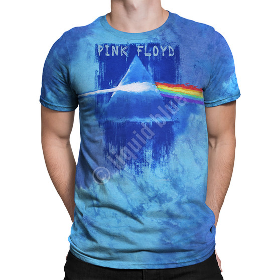 Liquid Blue Prism Paint Tie-Dye T-Shirt