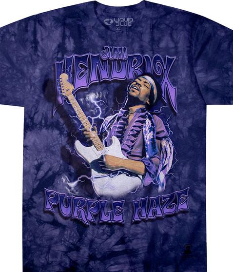 liquid blue Purple Haze Tie-Dye T-Shirt