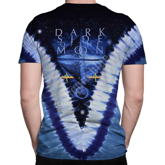 Liquid Blue Pyramid V Tie-Dye T-Shirt