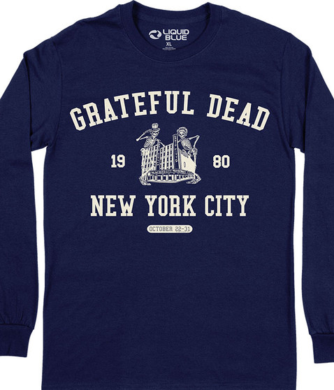 liquid blue Radio City 80 Long Sleeve T-Shirt