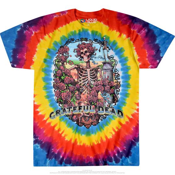 Liquid Blue Rainbow Bertha Tie-Dye T-Shirt
