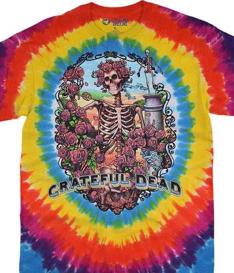 liquid blue Rainbow Bertha Tie-Dye T-Shirt