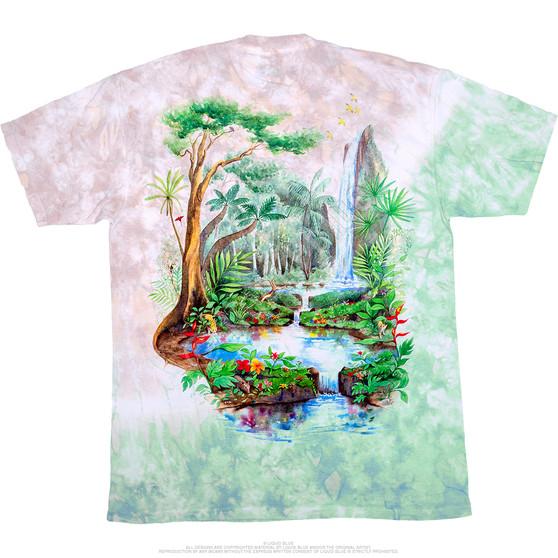 Liquid Blue Rainforest Tie-Dye T-Shirt