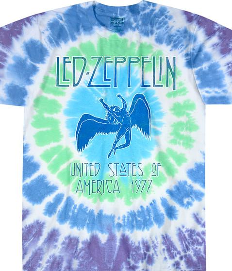liquid blue Ramble On Tie-Dye T-Shirt