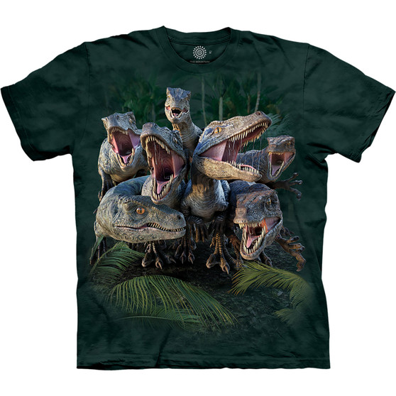 Liquid Blue Raptor Gang Kids' T-Shirt