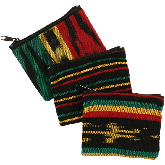 Liquid Blue Rasta Coin Purse Assorted