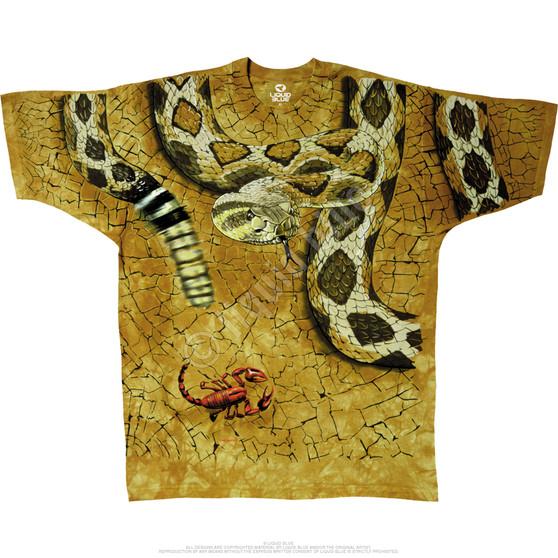 Liquid Blue Rattler Tie-Dye T-Shirt