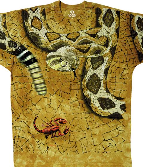 liquid blue Rattler Tie-Dye T-Shirt