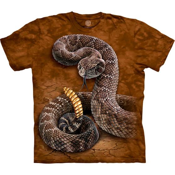 Liquid Blue Rattlesnake Classic Cotton T-Shirt