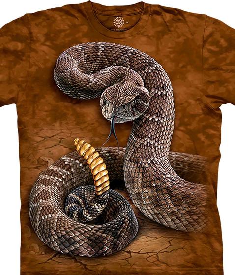 liquid blue Rattlesnake Classic Cotton T-Shirt