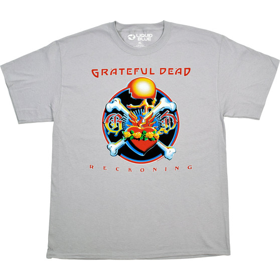 Liquid Blue Reckoning Grey T-Shirt