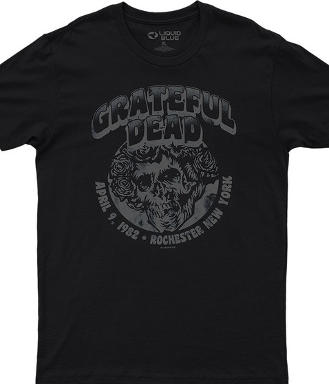 liquid blue Rochester 82 Grey Athletic T-Shirt