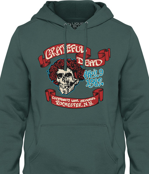 liquid blue Rochester Dead Hoodie