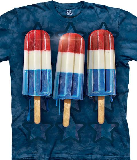 liquid blue Rocket Pop Classic Cotton T-Shirt