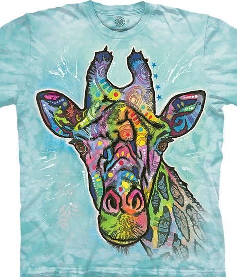 liquid blue Russo Giraffe Kids' T-Shirt