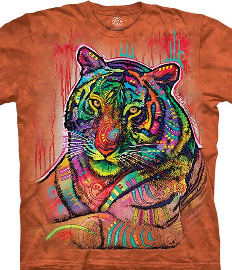 liquid blue Russo Tiger Classic Cotton T-Shirt