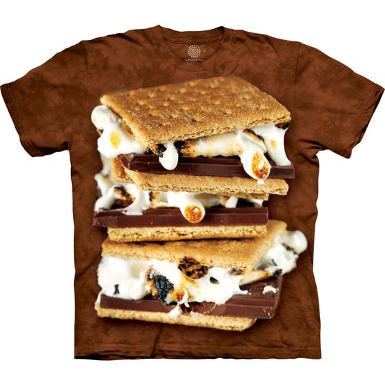 Liquid Blue S'mores Classic Cotton T-Shirt