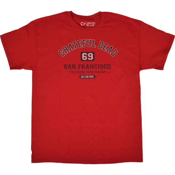 Liquid Blue San Francisco 69 Red T-Shirt