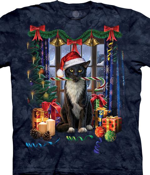 liquid blue Santa Paws Kids' T-Shirt