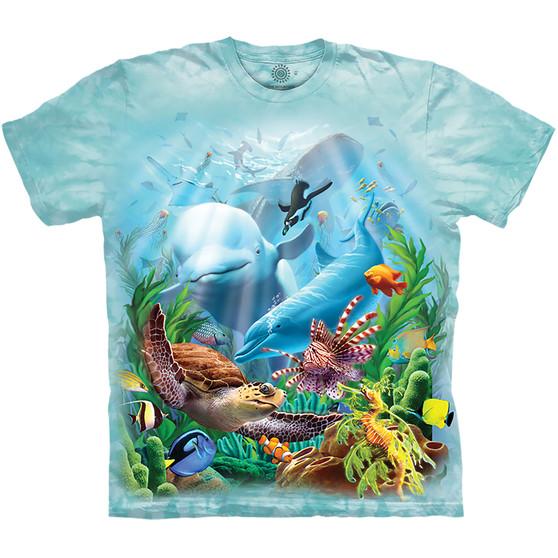 Liquid Blue Sea Villains Classic Cotton T-Shirt