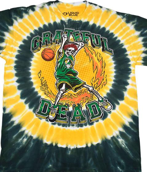 liquid blue Seattle Bertha Dunker Tie-Dye T-Shirt