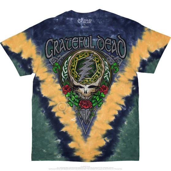 Liquid Blue Shamrock SYF Tie-Dye T-Shirt