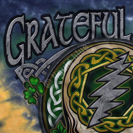 Liquid Blue Shamrock SYF Tie-Dye T-Shirt