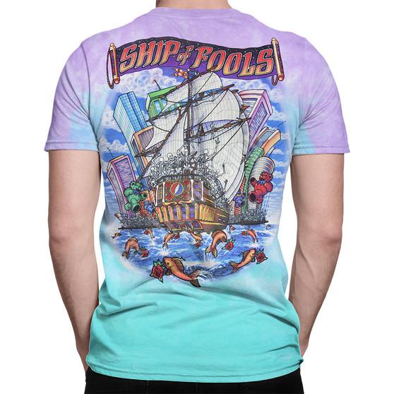 Liquid Blue Ship Of Fools Tie-Dye T-Shirt
