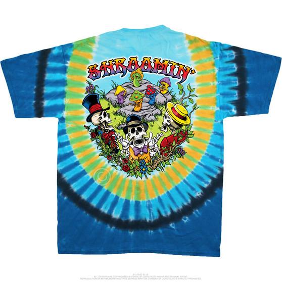 Liquid Blue Shroomin' Tie-Dye T-Shirt