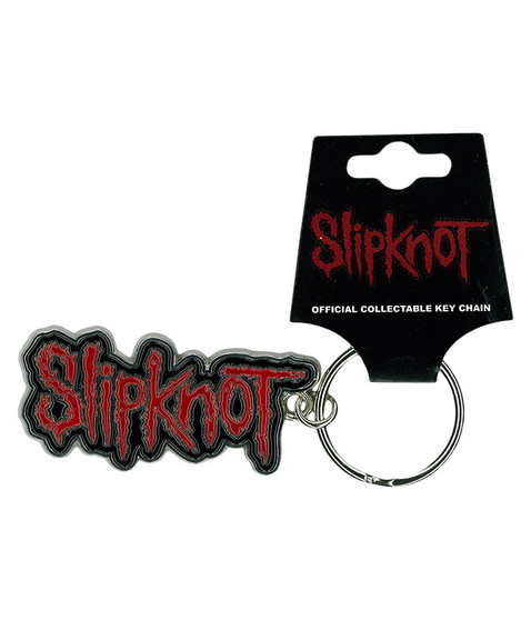 liquid blue Slipknot Logo Keychain