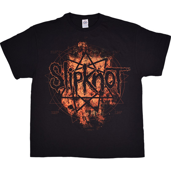 Liquid Blue Slipknot Radio Fire Black T-Shirt