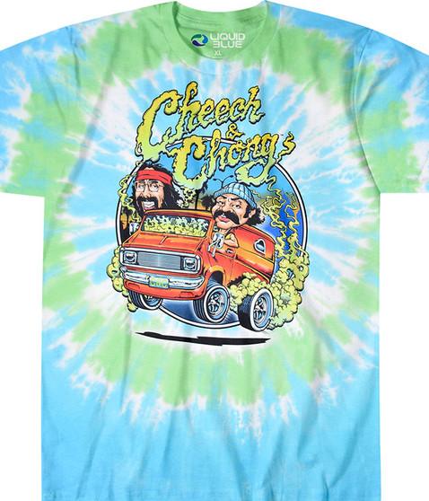 liquid blue Smokin Ride Tie-Dye T-Shirt