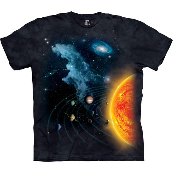 Liquid Blue Solar System Classic Cotton T-Shirt
