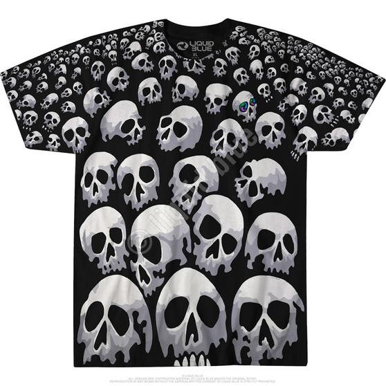 Liquid Blue Son Of Skulls Black T-Shirt