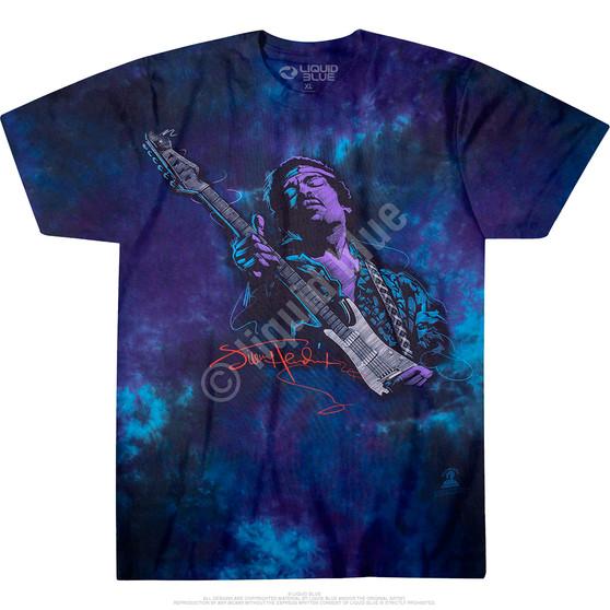 Liquid Blue Soul Power Tie-Dye T-Shirt