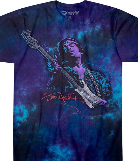 liquid blue Soul Power Tie-Dye T-Shirt