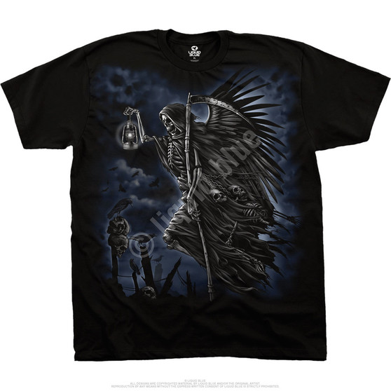 Liquid Blue Soul Taker Black T-Shirt