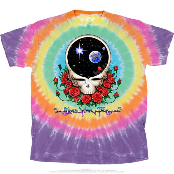 Liquid Blue Space Your Face T-Shirt