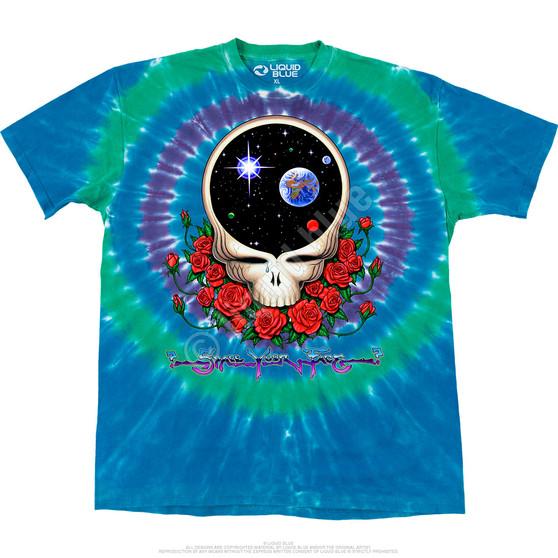 Liquid Blue Space Your Face T-Shirt