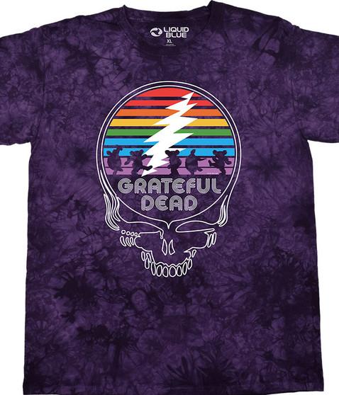liquid blue Spectrum Steal Your Face T-Shirt