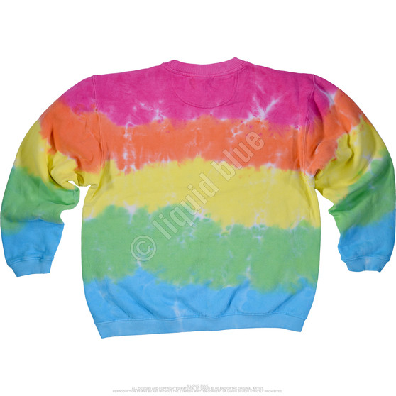 Liquid Blue Spiral Bears Youth Sweatshirt