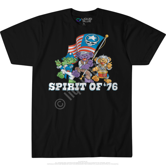 Liquid Blue Spirit Of 76 Custom T-Shirt