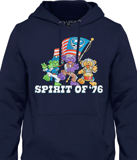 liquid blue Spirit of 76 Hoodie
