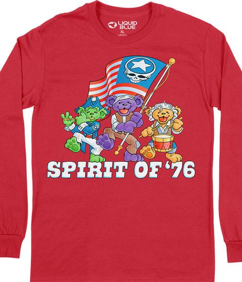 liquid blue Spirit of 76 Long Sleeve T-Shirt