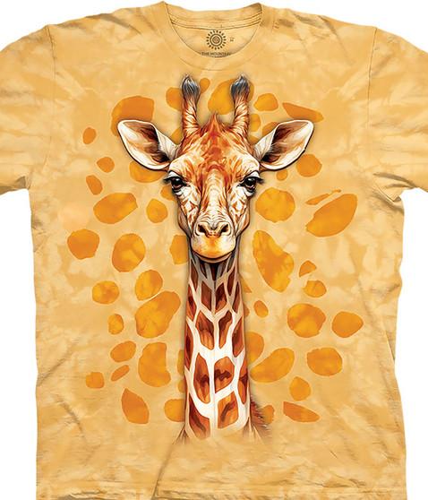 liquid blue Spotted Giraffe Classic Cotton T-Shirt