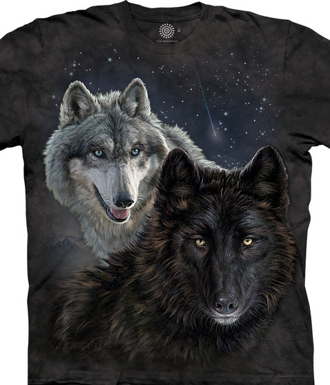 liquid blue Star Wolves Classic Cotton T-Shirt